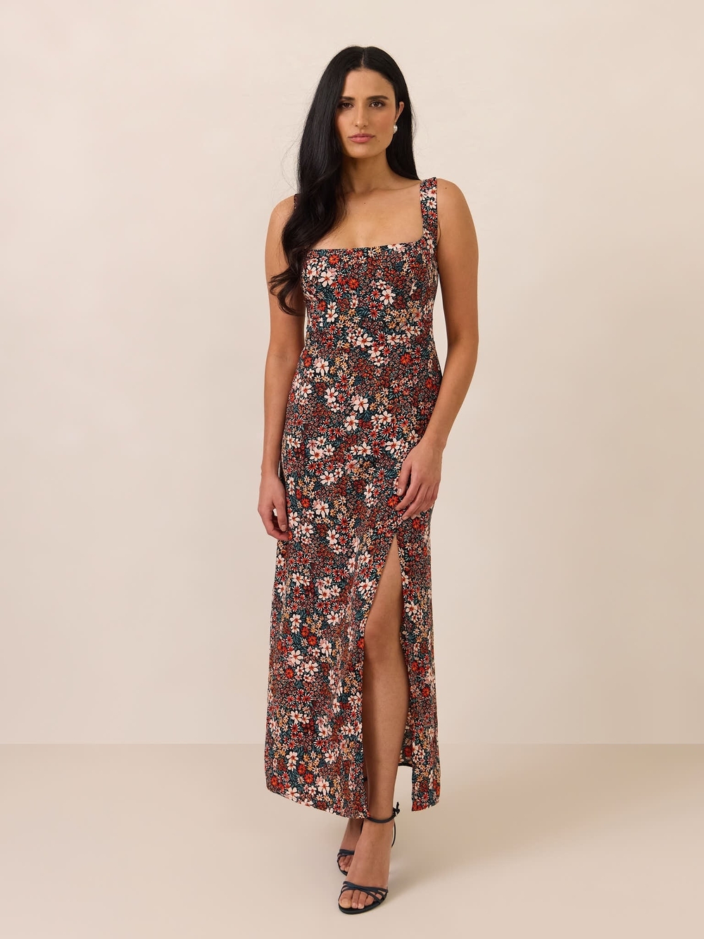 Park & Fifth Floral Maxi Dress - Picture 1 of 4